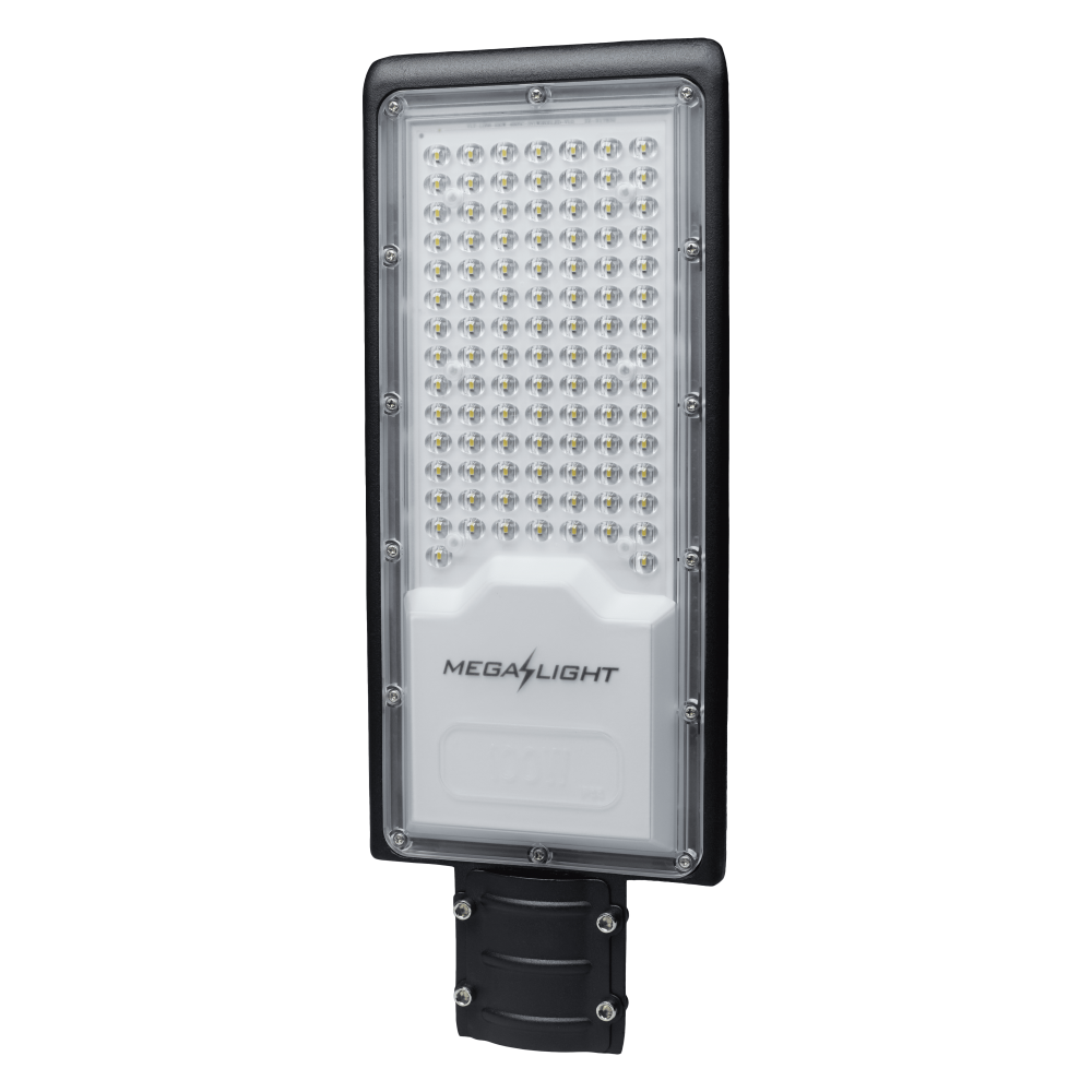 Світлодіодний вуличний світильник MEGALIGHT 100Вт 9000Lm AC100-265V 6500K (RAY100)